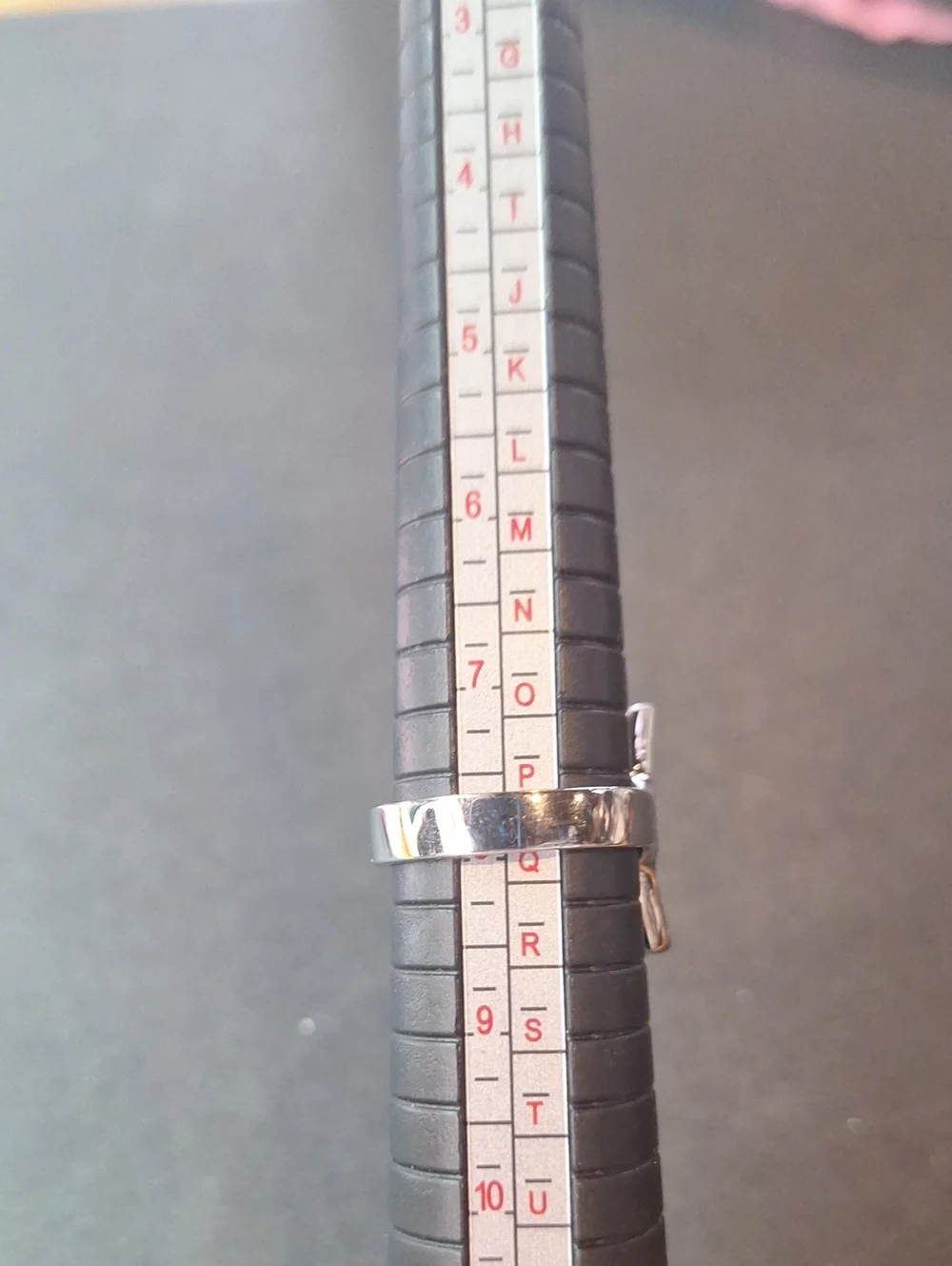 SMD Polished Silver Stainless Steel Women’s Statement Ring - Sleek Curved Design